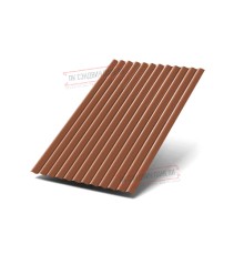 Профилированный лист МП18х1100 Пурман RAL-Argillite-0.5