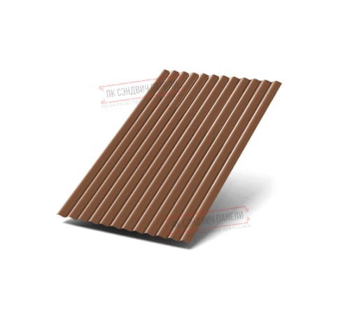 Профилированный лист МП18х1100 Призма RAL-Helios-0.5