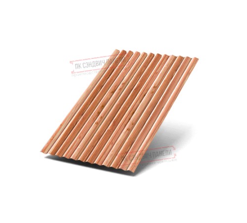 Профилированный лист МП18х1100 ECOSTEEL_T-Кедр-0.5