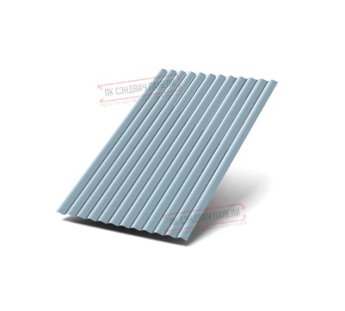 Профилированный лист МП18х1100 Призма RAL-Met.Blue-0.5