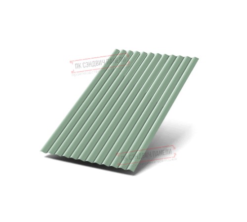 Профилированный лист МП18х1100 Пурман RAL-Tourmalin-0.5