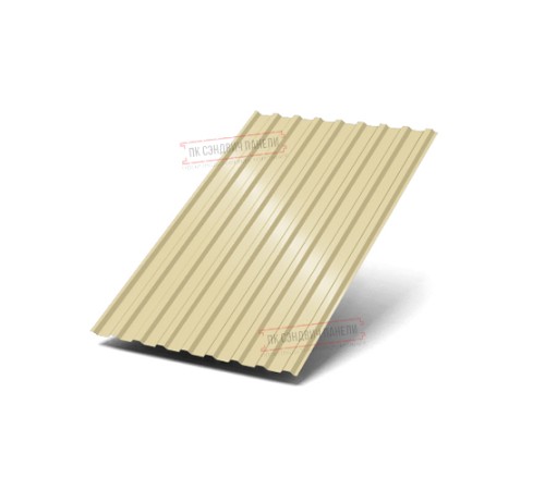 Профнастил МП20-1100 Полиэстер RAL-1014-0.4