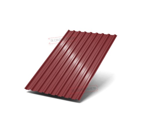 Профилированный лист МП20х1100 Полиэстер RAL-3011-0.4