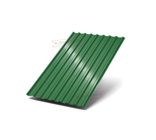 Профилированный лист МП20х1100 Полиэстер RAL-6002-0.7
