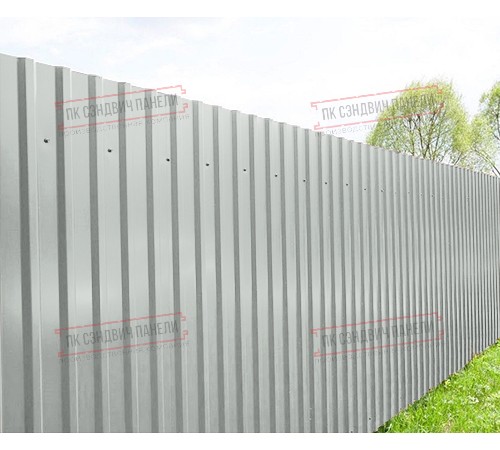 Профилированный лист МП20х1100 Полиэстер RAL-7035-0.5