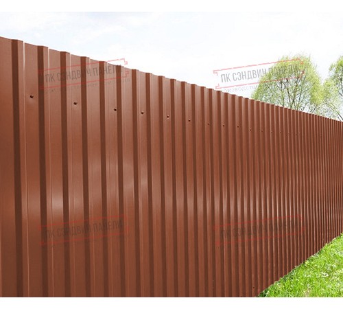 Профилированный лист МП20х1100 Viking E RAL-8004-0.5