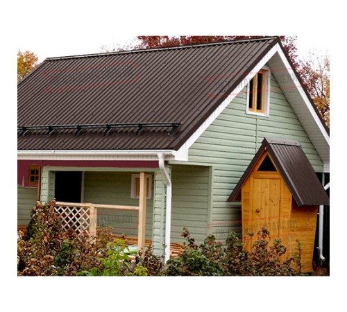 Профнастил МП20-1100 Norman RAL-8017-0.5