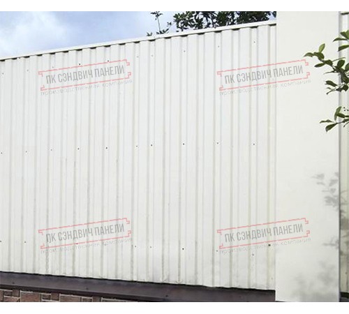 Профилированный лист МП20х1100 Полиэстер двусторонний RAL-90039003-0.45