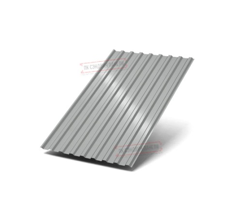 Профилированный лист МП20х1100 Полиэстер RAL-9006-0.5