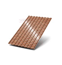 Профнастил МП20-1100 ECOSTEEL-Кирпич-0.5.