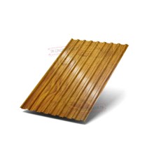 Профилированный лист МП20х1100 ECOSTEEL_ТД-ЗолотойДуб-0.5
