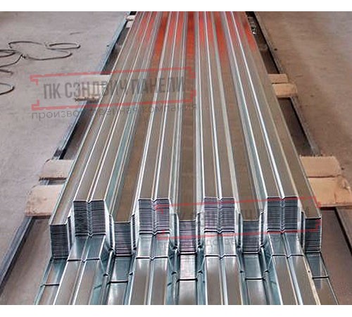 Профнастил нержавеющий H75 0.5 AISI 316L