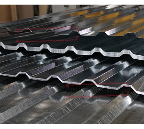 Профнастил нержавеющий С10 0.5 AISI 316L