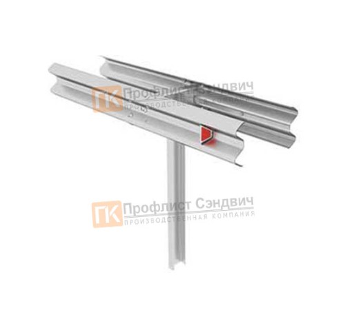 Барьерные ограждения 21ДД/У4(300)-У-0,75-2,5-1,35(1,50) СТО-003 БК