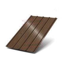 Профнастил ММ35-1000 ECOSTEEL Мореный Дуб-0.5