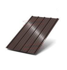 Профнастил ММ35-1000 Colorcoat Prisma RAL8017-0.5