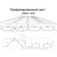 Профнастил ММ35-1000 оцинкованный-0.4