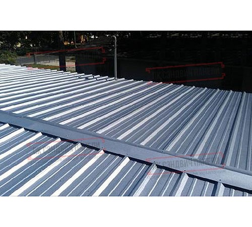 Профнастил ММ35-1000 оцинкованный-0.4