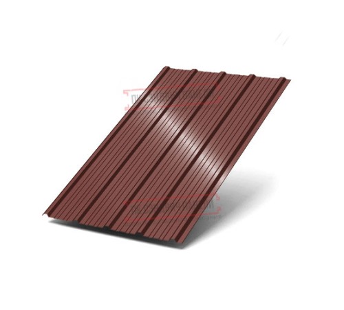 Профнастил ММ35-1000 Полиэстер RAL3009-0.5