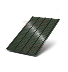 Профнастил ММ35-1000 Viking RAL6007-0.45