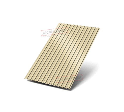 Профилированный лист МП10х1100 Norman RAL1015-0.5