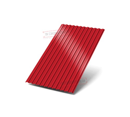 Профилированный лист МП10х1100 Norman RAL3020-0.5