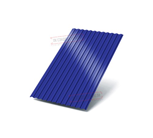 Профилированный лист МП10х1100 Полиэстер RAL5002-0.7