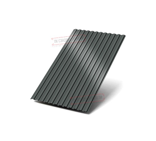 Профилированный лист МП10х1100 Полиэстер RAL7005-0.45