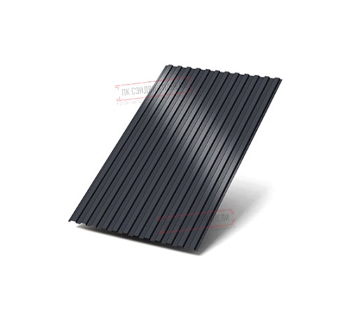 Профилированный лист МП10х1100 Викинг RAL7024-0.45