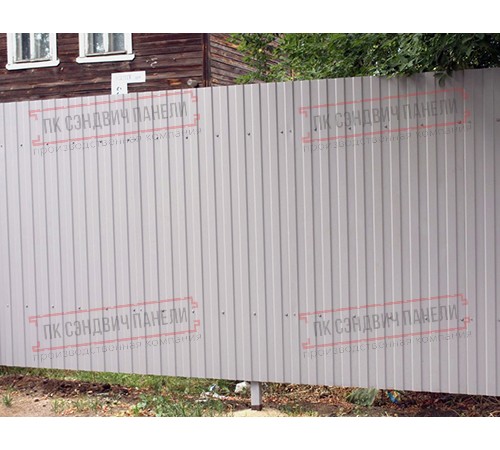 Профилированный лист МП10х1100 Norman RAL9002-0.5