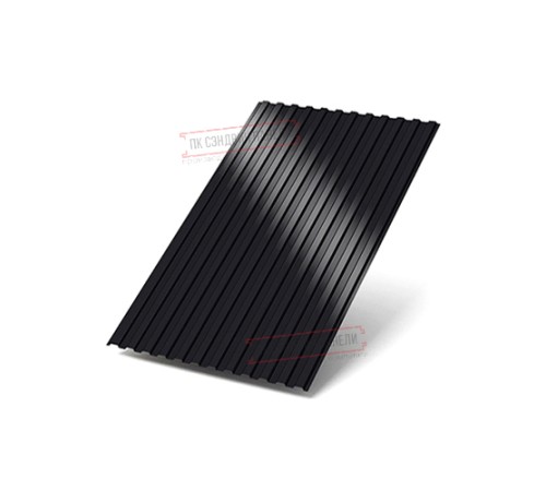 Профилированный лист МП10х1100 Викинг RAL9005-0.45