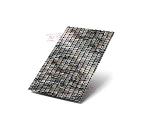 Профилированный лист МП10х1100 ECOSTEEL-БелыйКамень-0.5