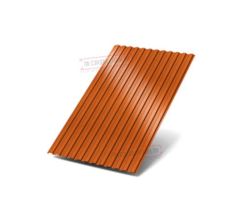 Профилированный лист МП10х1100 AGNETA-CopperCopper-0.5