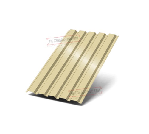 Профнастил МП35-1035 Norman RAL-1014-0.5