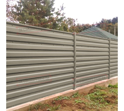 Профилированный лист МП35-1035 Полиэстер RAL-1035-0.5