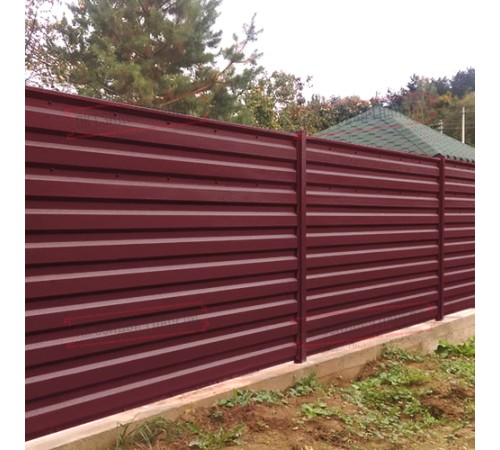 Профилированный лист МП35-1035 Полиэстер RAL-3005-0.45