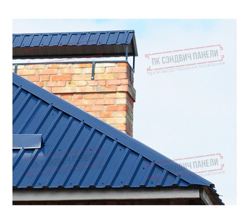 Профнастил МП35-1035 Полиэстер RAL-5005-0.45