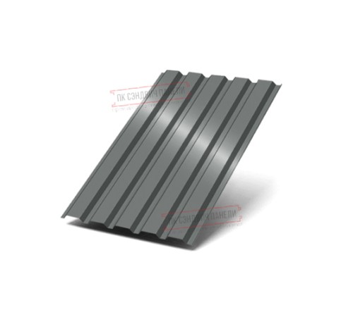 Профнастил МП35-1035 Полиэстер RAL-7005-0.45