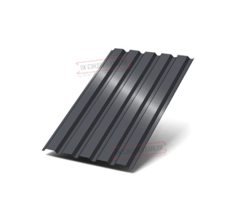 Профнастил МП35-1035 Полиэстер RAL-7024-0.45