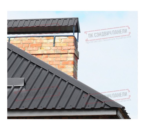 Профнастил МП35-1035 Полиэстер RAL-7024-0.45