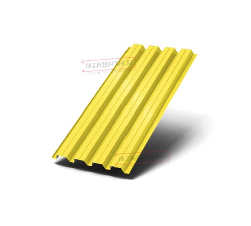 Профнастил Н60-845 Полиэстер RAL-1018-0.5