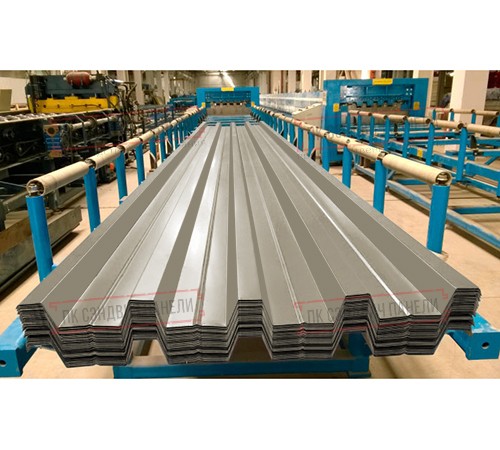 Профилированный лист Н60-845, Полиэстер RAL-1035-0.7