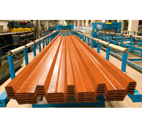 Профилированный лист Н60-845, Полиэстер RAL-2004-0.7