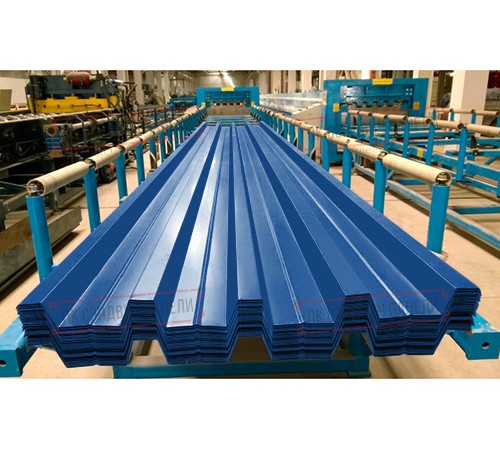 Профилированный лист Н60-845, Призма RAL-5005-0.5