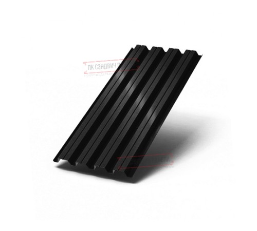 Профнастил Н60-845 Пурман RAL-9005-0.5