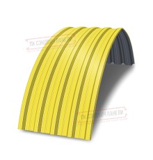 Арочный профнастил самонесущий окрашенный Н60-0.8 цена за м2.