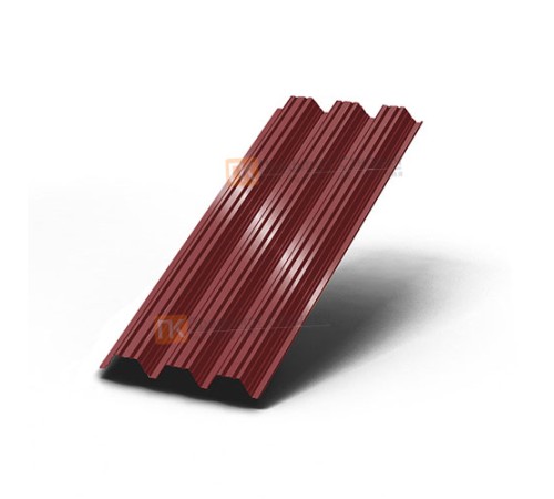 Профнастил Н126-978 RAL3011 Полиэстер-0.7