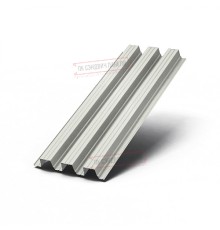 Профнастил Н114-750 Полиэстер RAL-9002-0.7