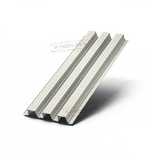 Профнастил Н114-750 Полиэстер RAL-9003-0.7