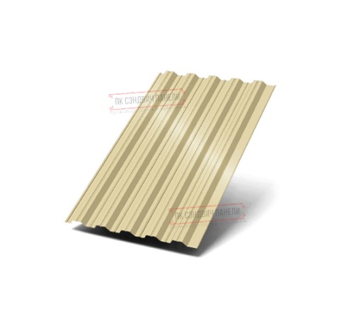 Профилированный лист НС35-1000 Полиэстер RAL1014-0.5